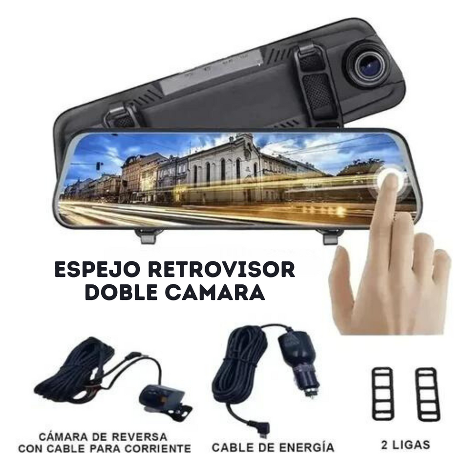 ESPEJO RETROVISOR DOBLE CÁMARA